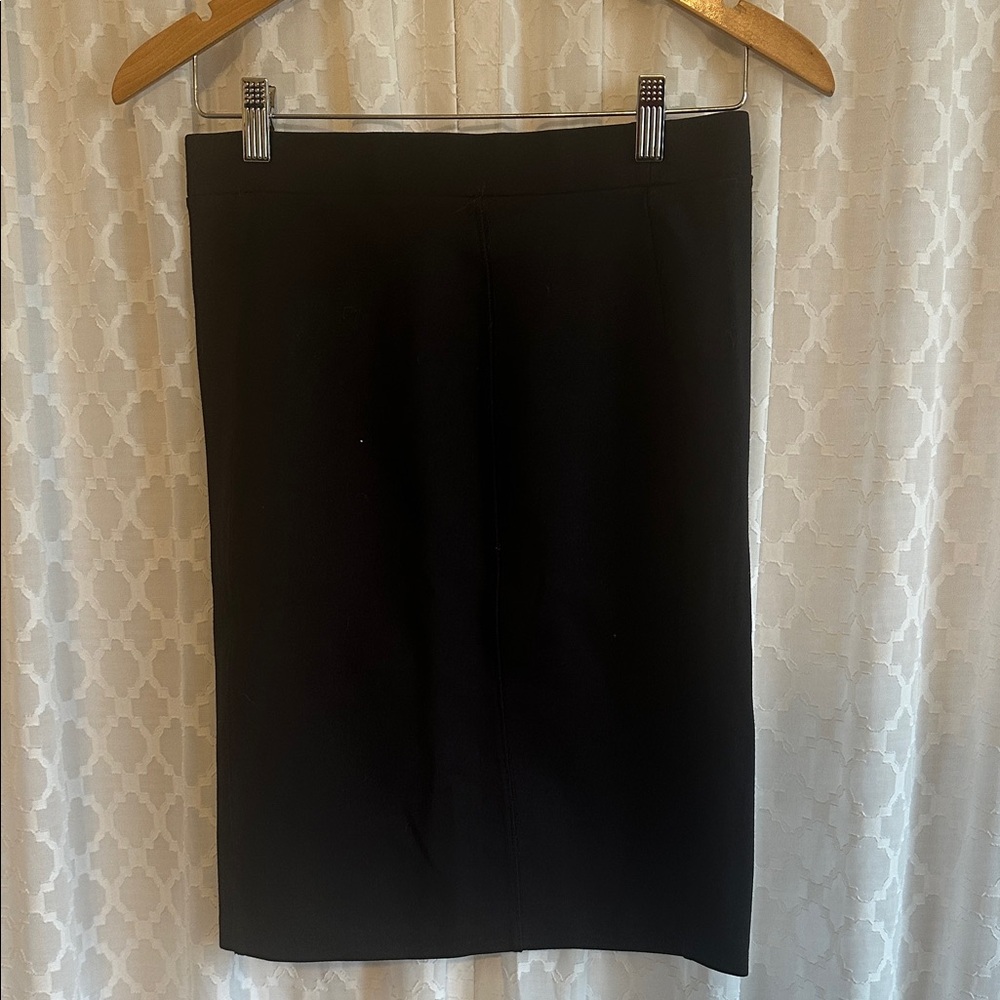 #622 Elle Classic Ebony Pencil Skirt